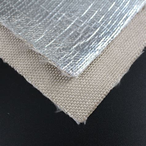 aluminum foil coated fiberglass fabric|Al.